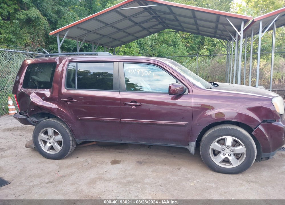 2010 HONDA PILOT EX-L VIN: 5FNYF4H60AB020334