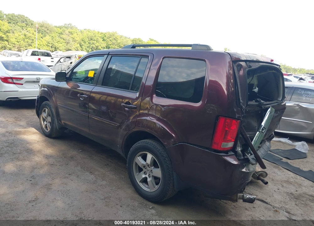 2010 HONDA PILOT EX-L VIN: 5FNYF4H60AB020334