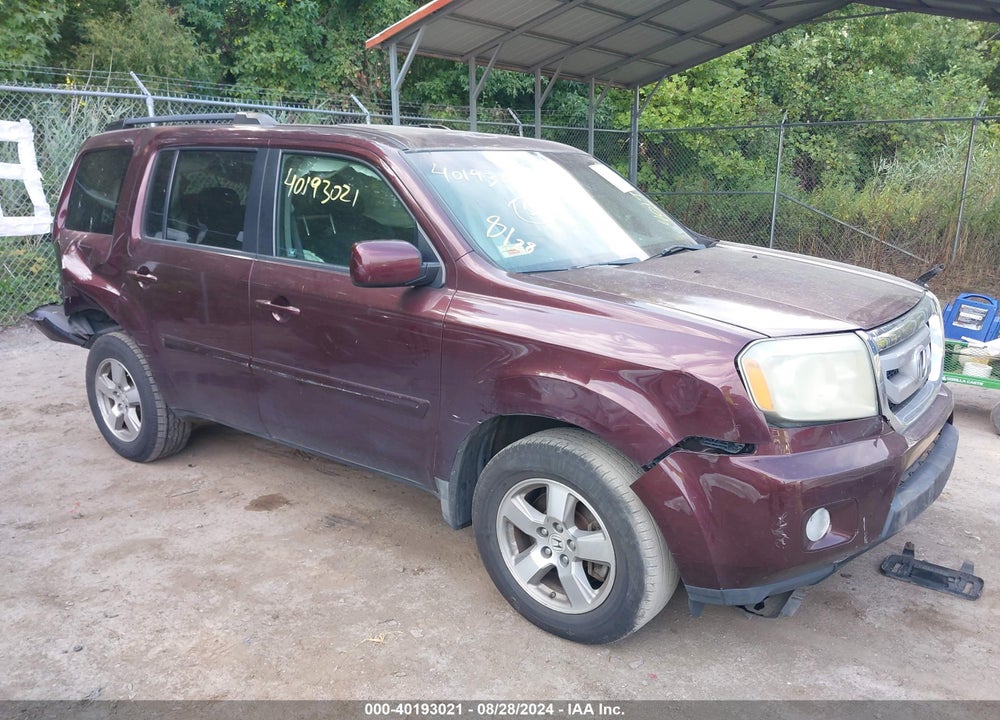 2010 HONDA PILOT EX-L VIN: 5FNYF4H60AB020334