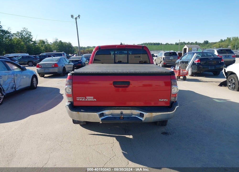 2015 TOYOTA TACOMA VIN: 5TFUX4EN6FX038793