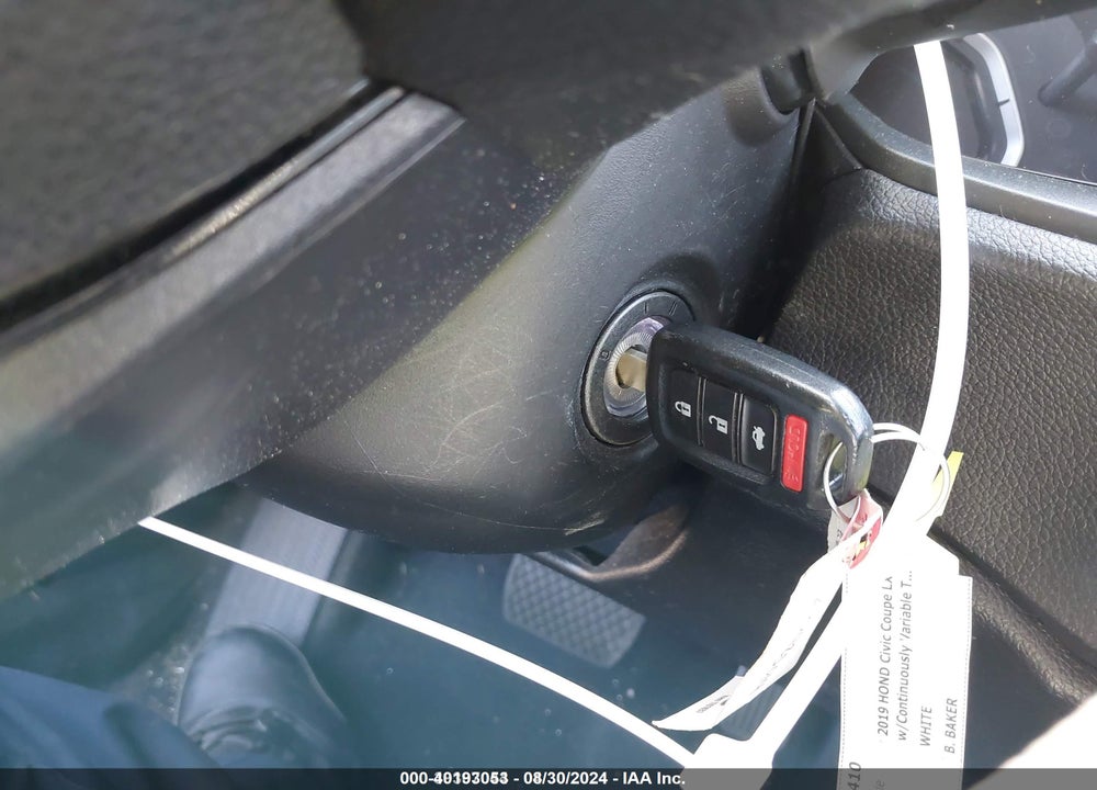 2019 HONDA CIVIC LX VIN: 2HGFC4B62KH304358