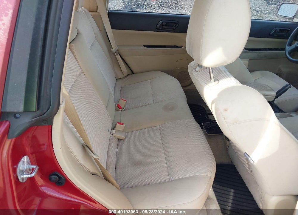 2006 SUBARU FORESTER 2.5X VIN: JF1SG63676H700394