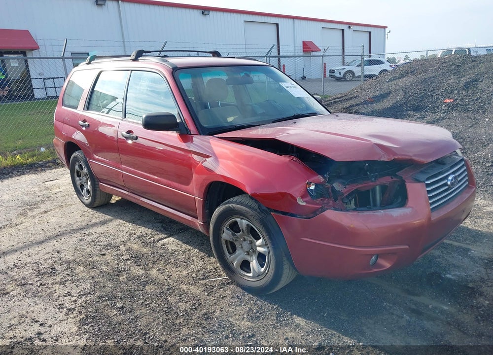 2006 SUBARU FORESTER 2.5X VIN: JF1SG63676H700394