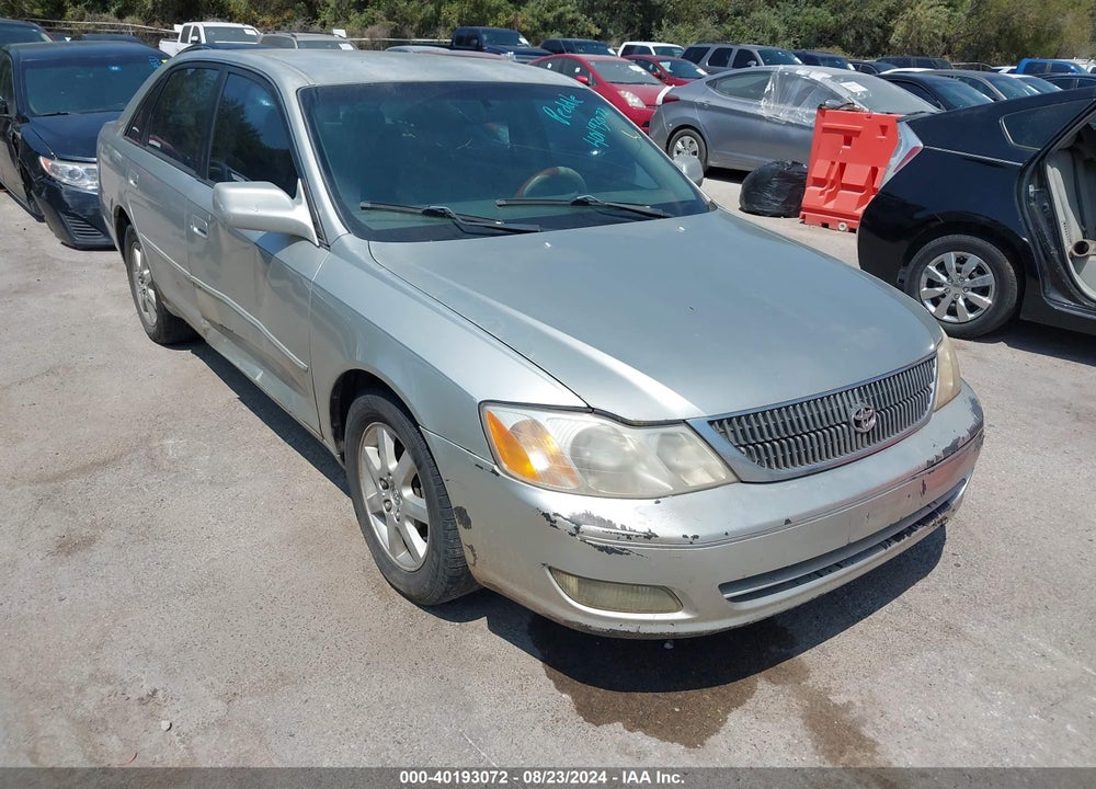 2000 TOYOTA AVALON XLS VIN: 4T1BF28B2YU083052