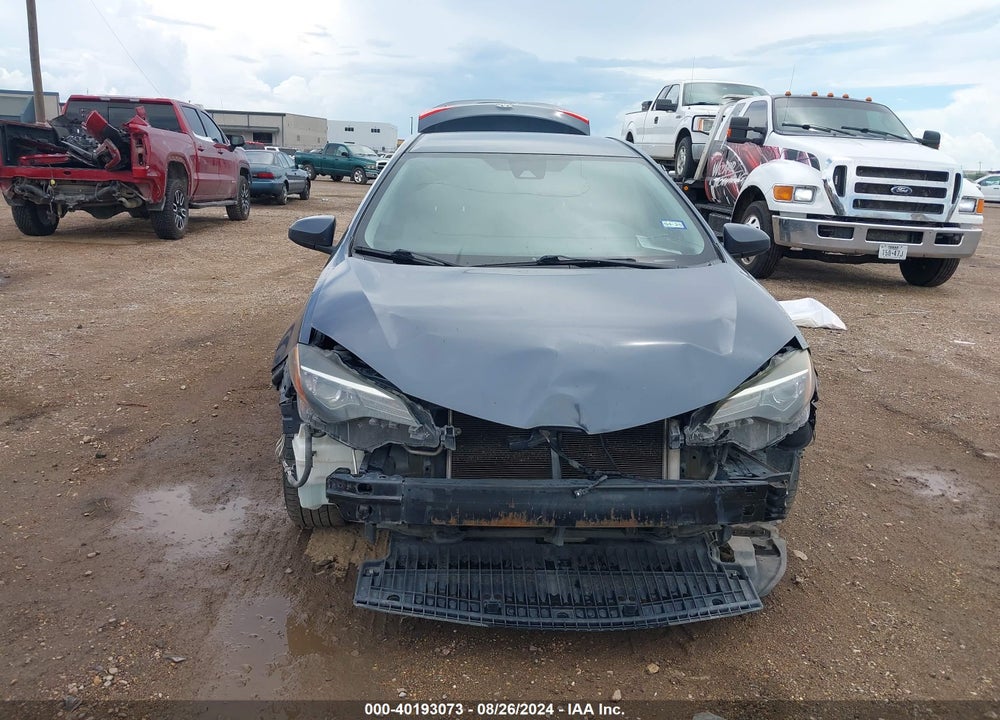 2018 TOYOTA COROLLA LE VIN: 2T1BURHE9JC038030