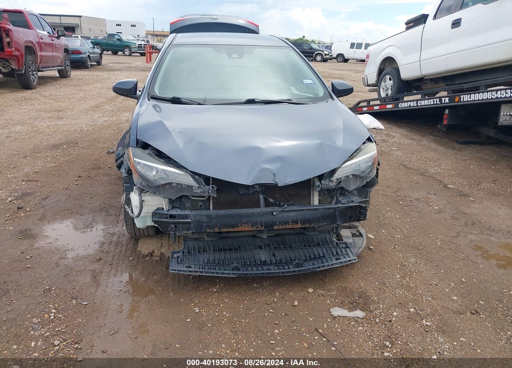 2018 TOYOTA COROLLA LE VIN: 2T1BURHE9JC038030