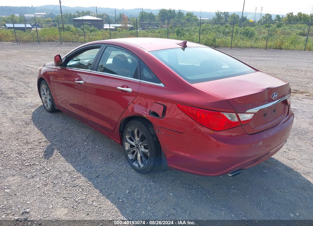2011 HYUNDAI SONATA SE VIN: 5NPEC4AC6BH289176