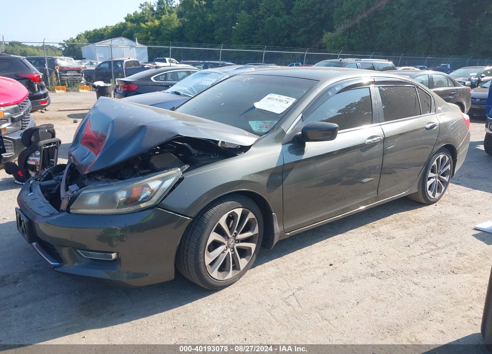 2013 HONDA ACCORD SPORT VIN: 1HGCR2F59DA263980