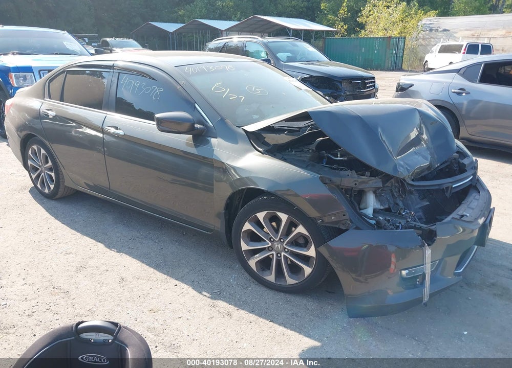2013 HONDA ACCORD SPORT VIN: 1HGCR2F59DA263980