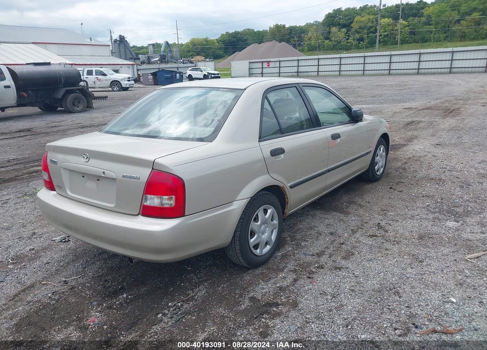 2000 MAZDA PROTEGE DX/LX VIN: JM1BJ222XY0237557