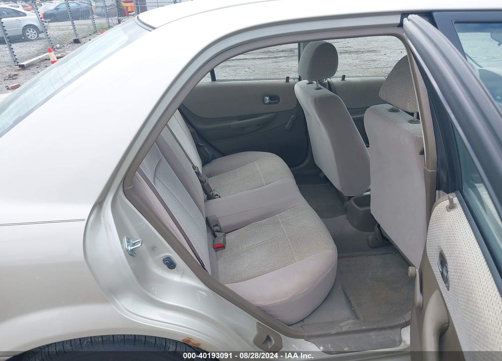 2000 MAZDA PROTEGE DX/LX VIN: JM1BJ222XY0237557