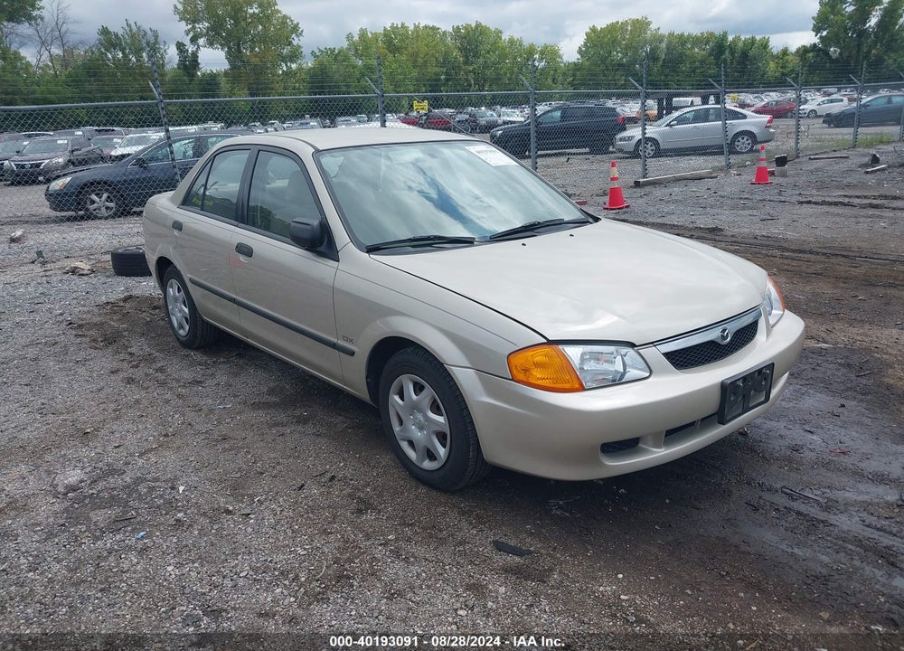 2000 MAZDA PROTEGE DX/LX VIN: JM1BJ222XY0237557