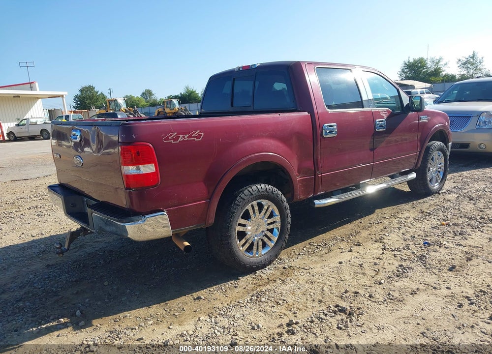 2004 FORD F-150 VIN: 1FTPW14514FA24643