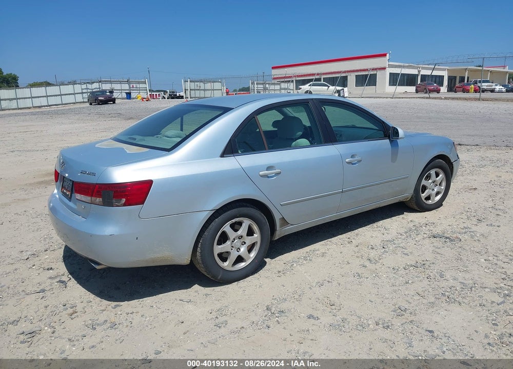 2006 HYUNDAI SONATA GLS V6/LX V6 VIN: 5NPEU46F86H091219