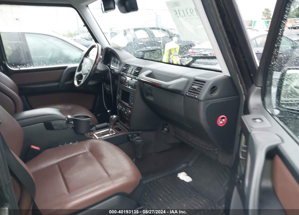 2010 MERCEDES-BENZ G 550 4MATIC VIN: WDCYC3HF2AX183604