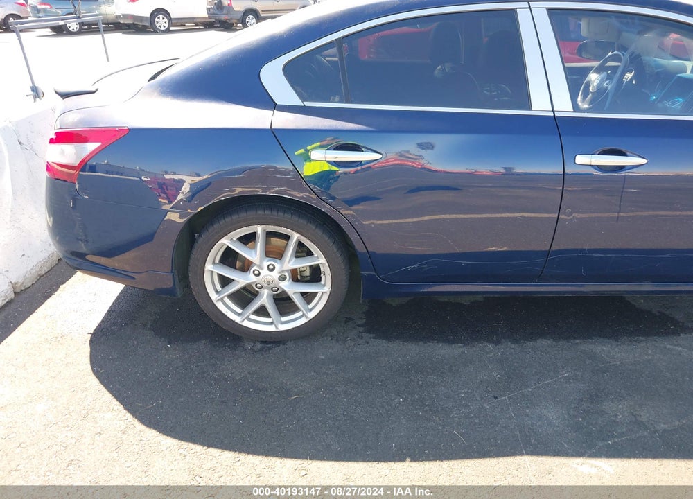 2009 NISSAN MAXIMA 3.5 SV VIN: 1N4AA51E49C808538