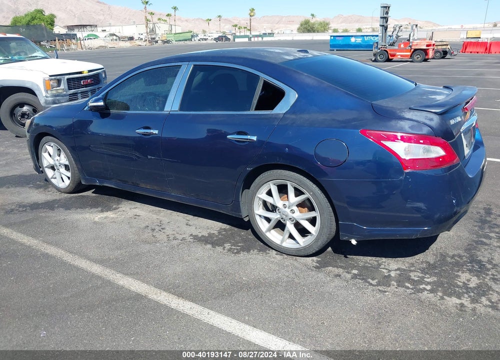 2009 NISSAN MAXIMA 3.5 SV VIN: 1N4AA51E49C808538