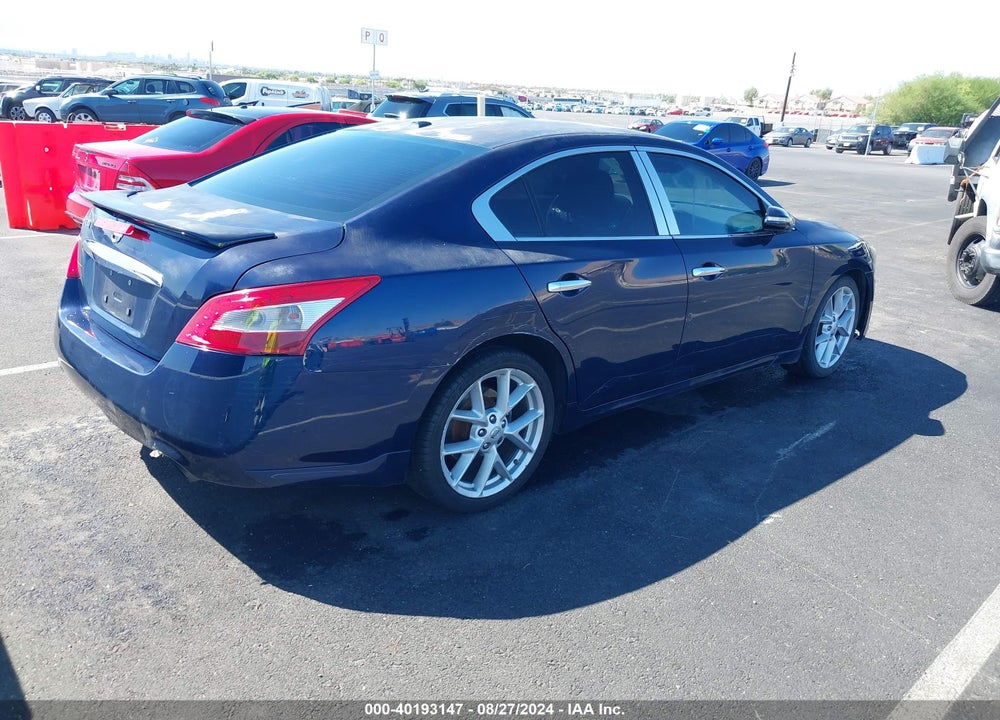 2009 NISSAN MAXIMA 3.5 SV VIN: 1N4AA51E49C808538