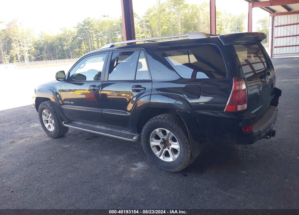 2003 TOYOTA 4RUNNER LIMITED V8 VIN: JTEBT17R030025328