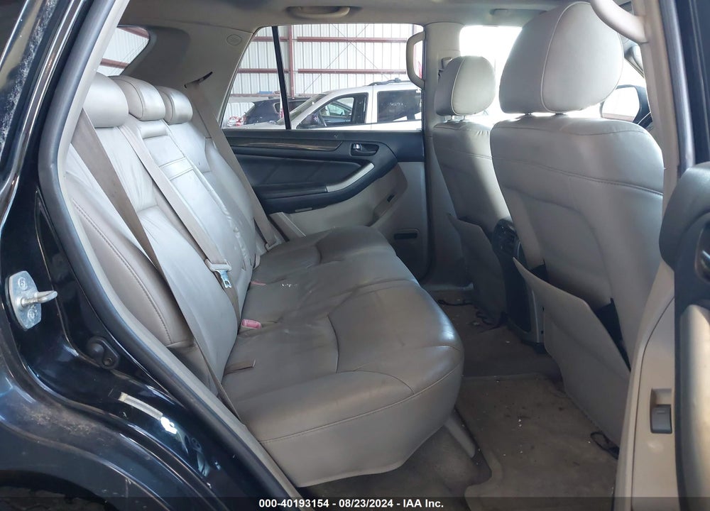 2003 TOYOTA 4RUNNER LIMITED V8 VIN: JTEBT17R030025328