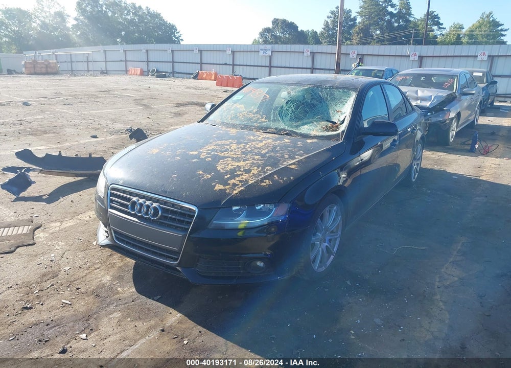 2011 AUDI A4 2.0T PREMIUM VIN: WAUDFAFL2BN024066