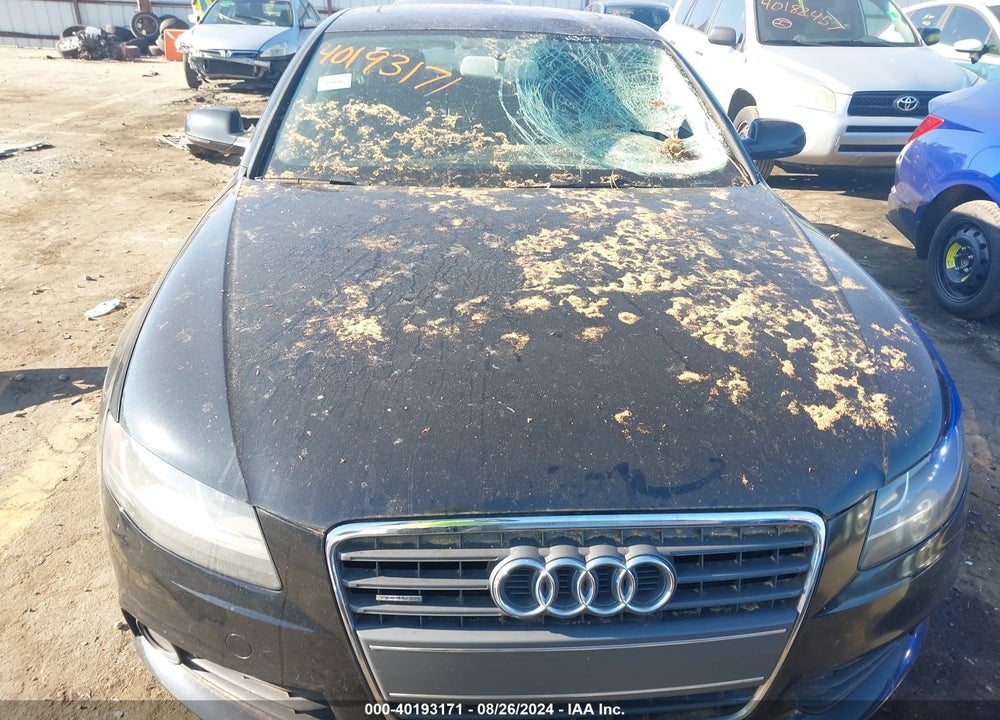 2011 AUDI A4 2.0T PREMIUM VIN: WAUDFAFL2BN024066