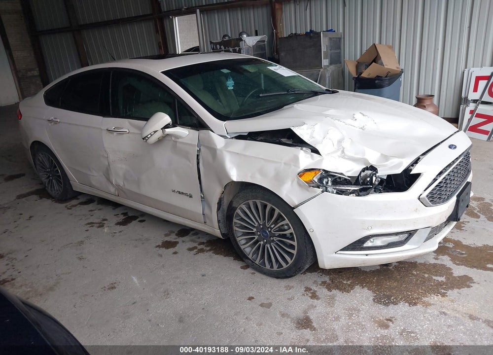 2017 FORD FUSION HYBRID PLATINUM VIN: 3FA6P0RU3HR208578