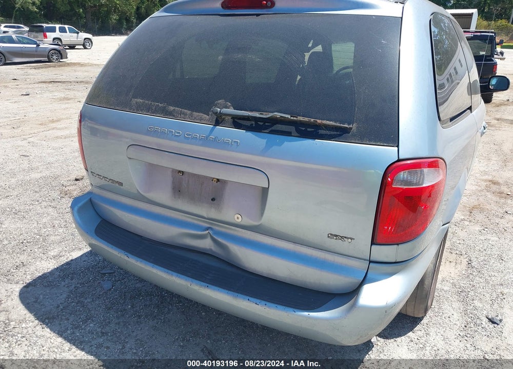 2005 DODGE GRAND CARAVAN SXT VIN: 2D8GP44L35R251275