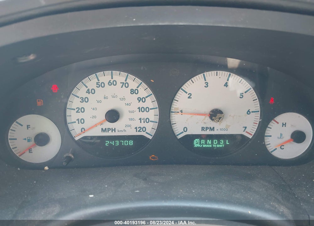 2005 DODGE GRAND CARAVAN SXT VIN: 2D8GP44L35R251275