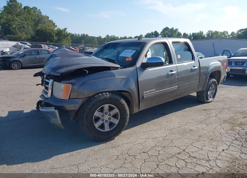 2013 GMC SIERRA 1500 SLE VIN: 3GTP2VE72DG223279