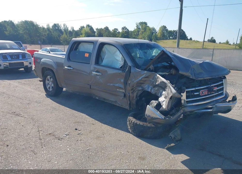 2013 GMC SIERRA 1500 SLE VIN: 3GTP2VE72DG223279