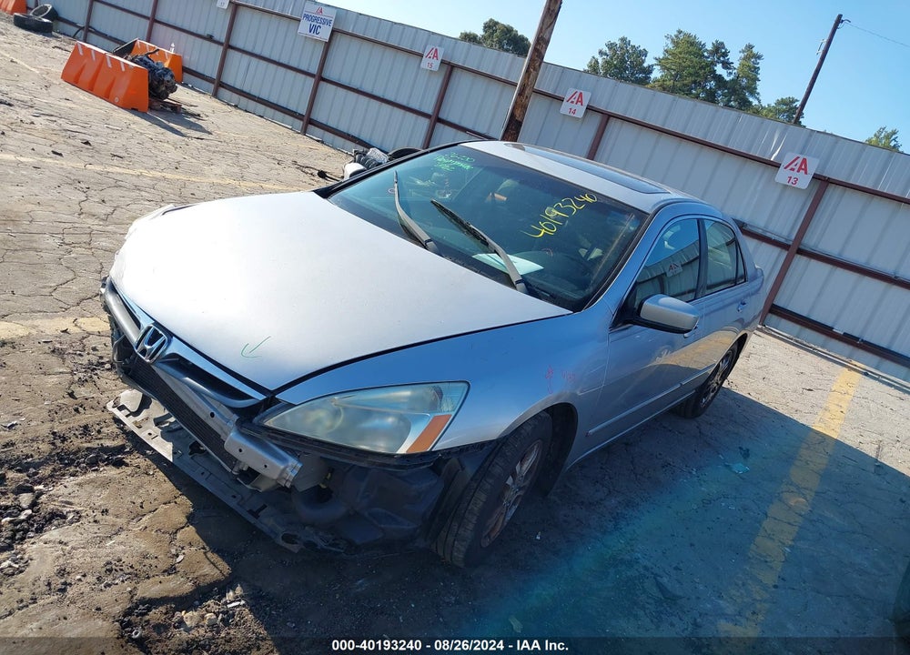 2007 HONDA ACCORD 2.4 EX VIN: 1HGCM56767A159663