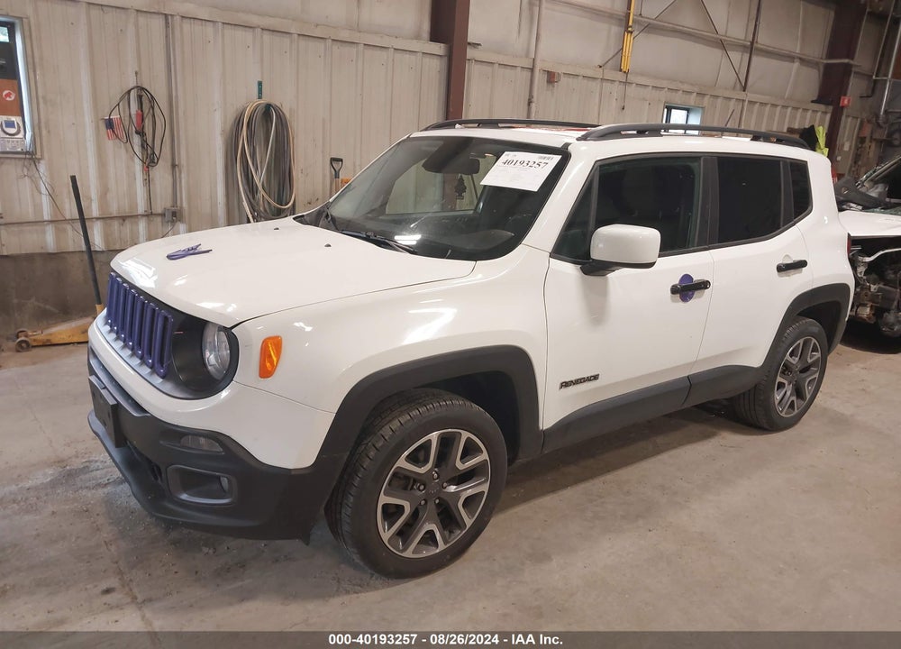 2016 JEEP RENEGADE VIN: ZACCJBBT8GPE05850