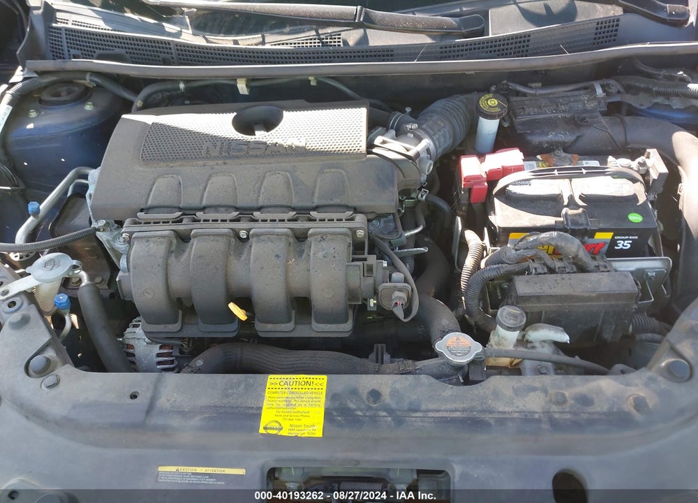 2016 NISSAN SENTRA S VIN: 3N1AB7AP5GY271058
