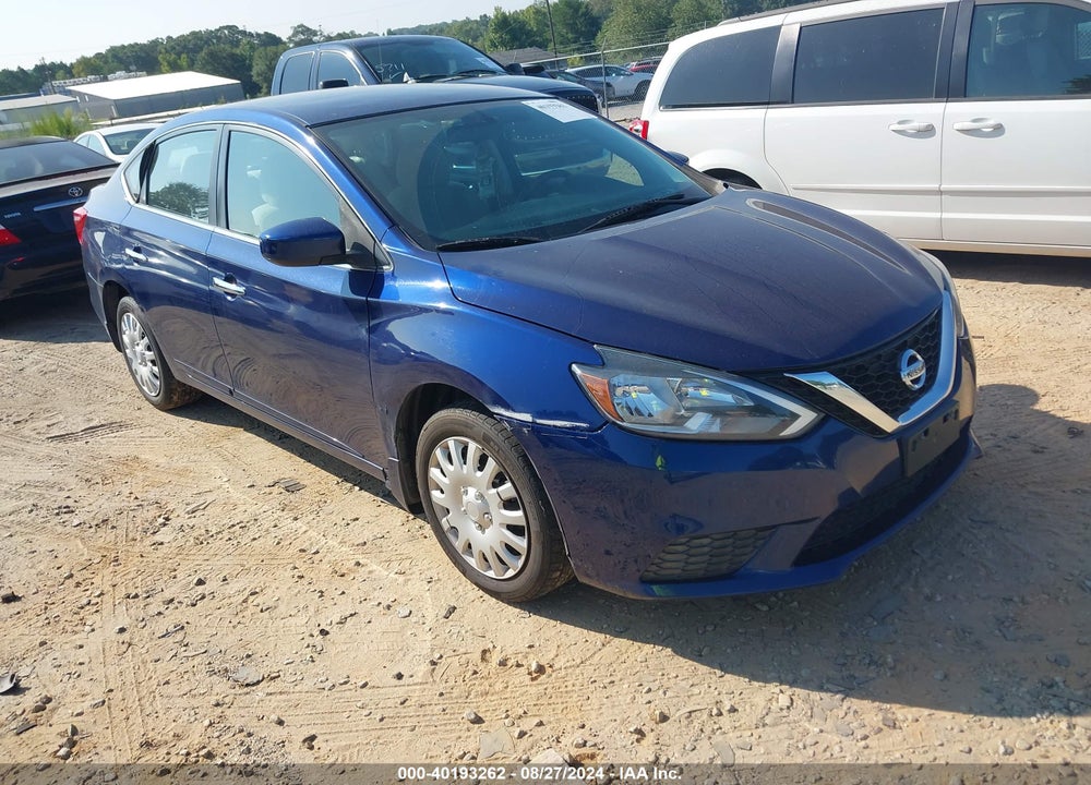 2016 NISSAN SENTRA S VIN: 3N1AB7AP5GY271058