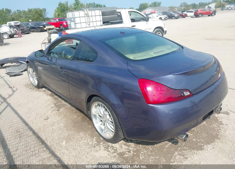 2008 INFINITI G37 JOURNEY VIN: JNKCV64EX8M119104