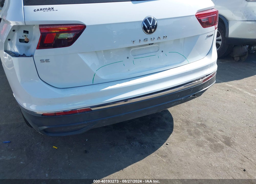 2022 VOLKSWAGEN TIGUAN 2.0T SE VIN: 3VV2B7AX8NM080869