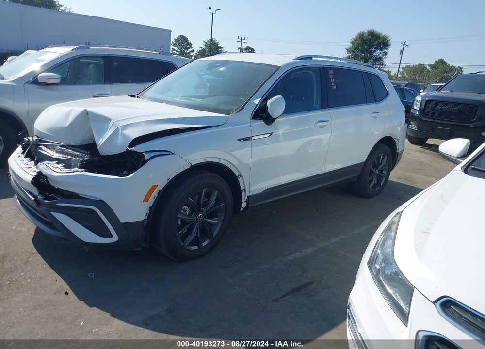 2022 VOLKSWAGEN TIGUAN 2.0T SE VIN: 3VV2B7AX8NM080869