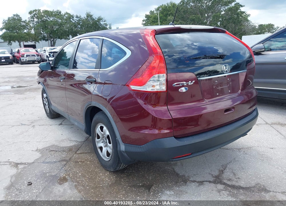 2014 HONDA CR-V LX VIN: 5J6RM3H3XEL026293