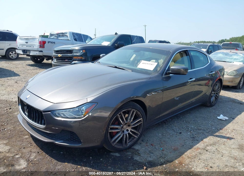2016 MASERATI GHIBLI VIN: ZAM57XSA5G1181001
