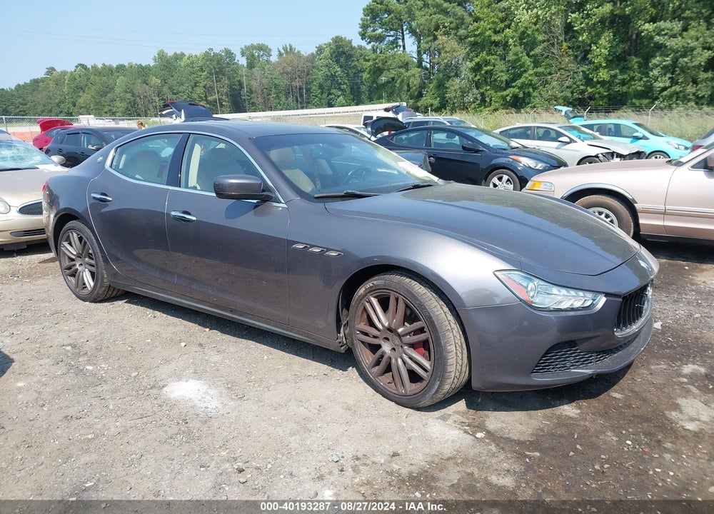 2016 MASERATI GHIBLI VIN: ZAM57XSA5G1181001