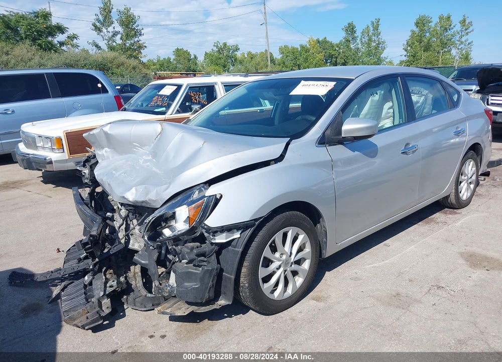 2018 NISSAN SENTRA SV VIN: 3N1AB7AP8JL642797