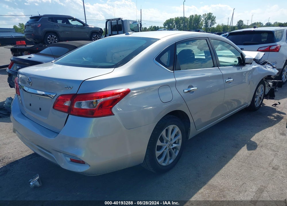 2018 NISSAN SENTRA SV VIN: 3N1AB7AP8JL642797