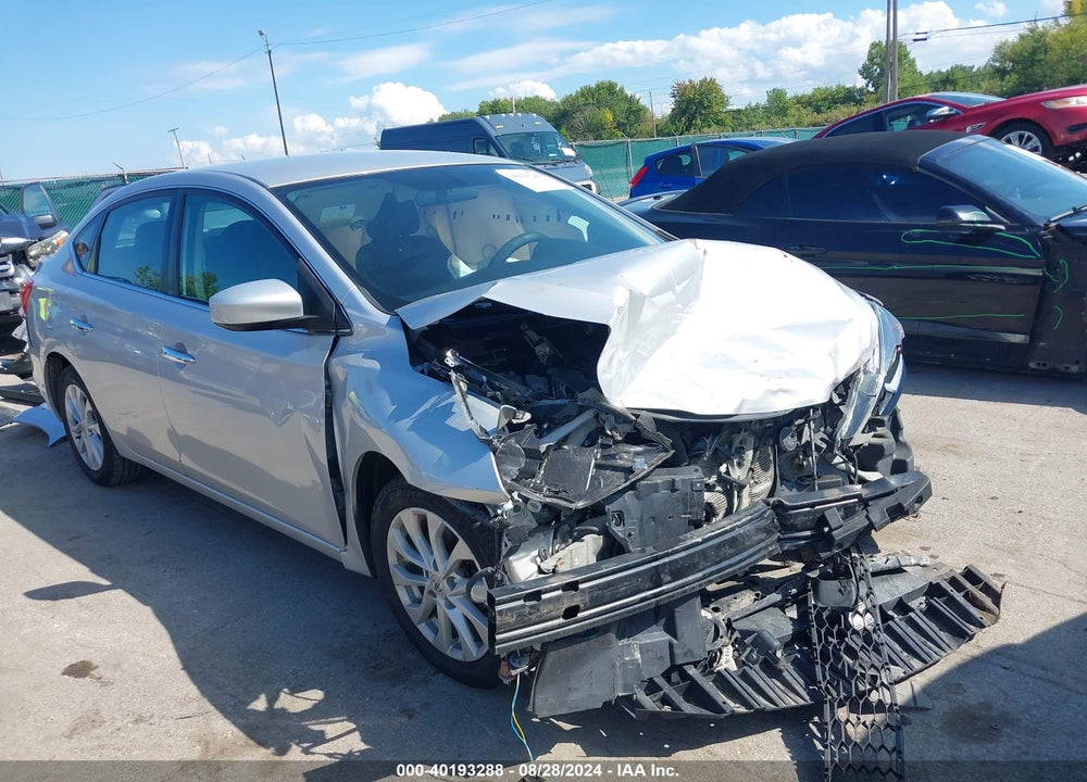 2018 NISSAN SENTRA SV VIN: 3N1AB7AP8JL642797