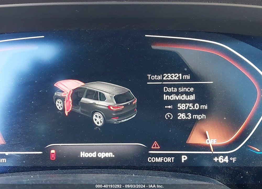 2023 BMW X5 XDRIVE40I VIN: 5UXCR6C07P9R93213