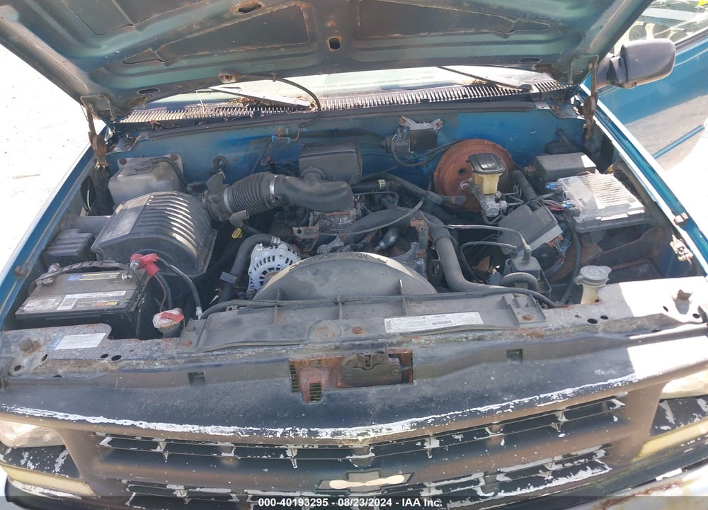 1998 CHEVROLET C1500 FLEETSIDE VIN: 1GCEC19M2WE207512