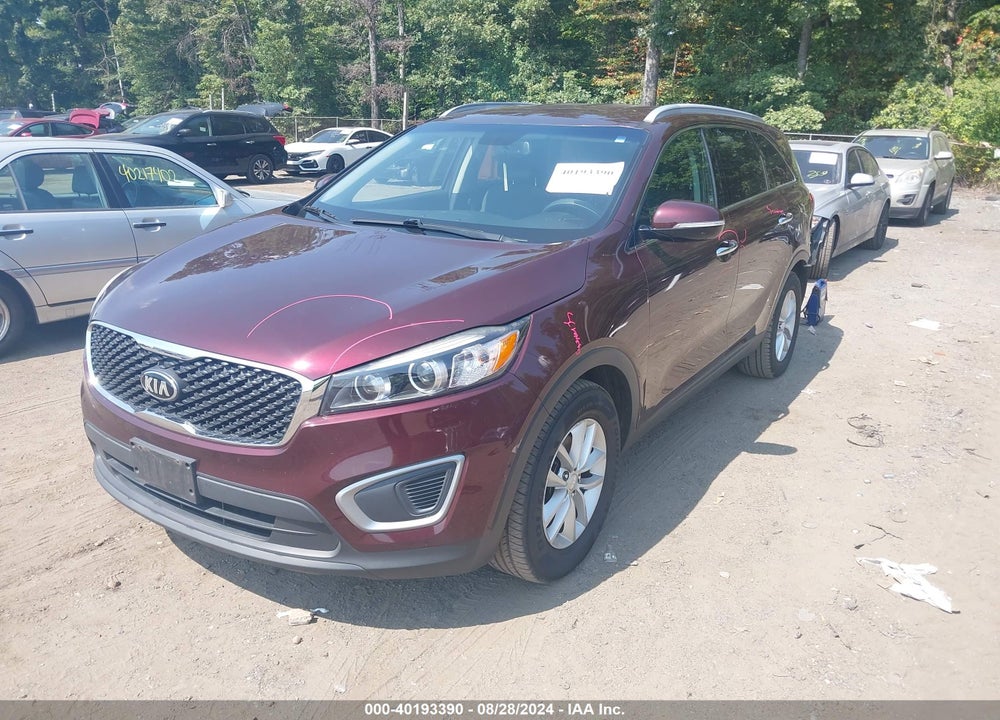 2017 KIA SORENTO 2.4L LX VIN: 5XYPG4A37HG220008