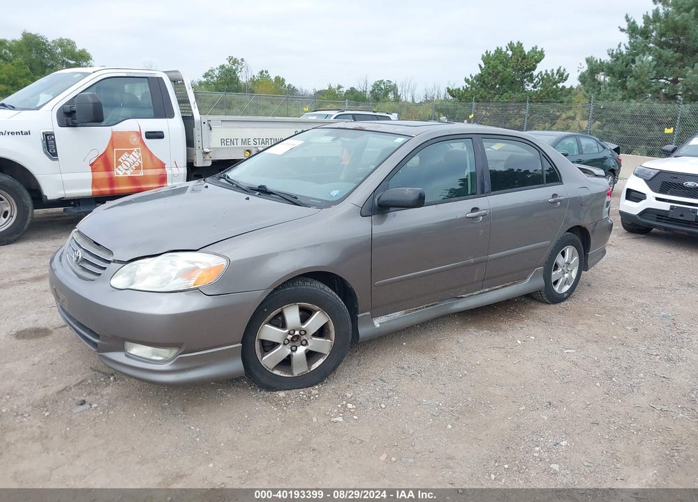 2004 TOYOTA COROLLA S VIN: 1NXBR32EX4Z309638
