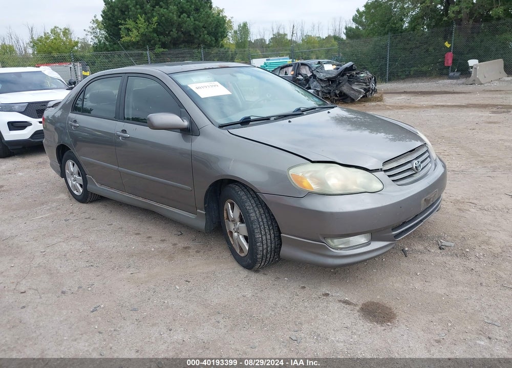 2004 TOYOTA COROLLA S VIN: 1NXBR32EX4Z309638