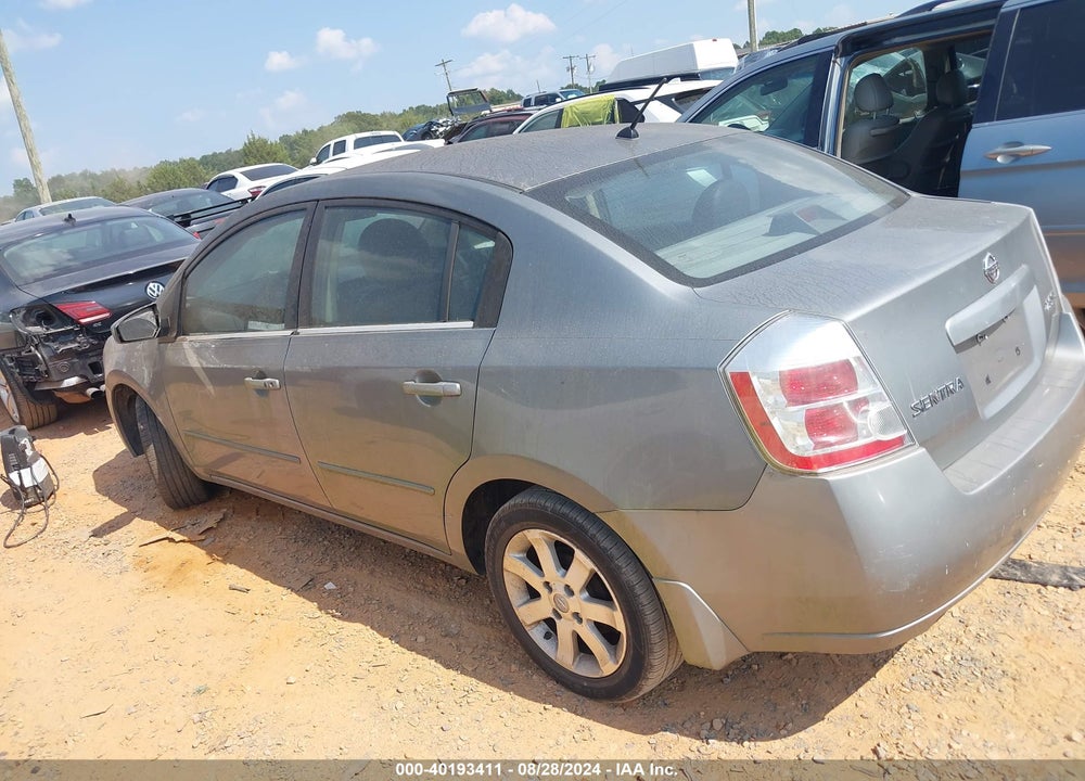 2007 NISSAN SENTRA 2.0SL VIN: 3N1AB61E27L694721